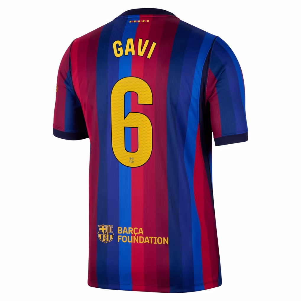 MAILLOT FC BARCELONE DOMICILE GAVI 2026-2027 MAILLOT FC BARCELONE DOMICILE GAVI 2026-2027