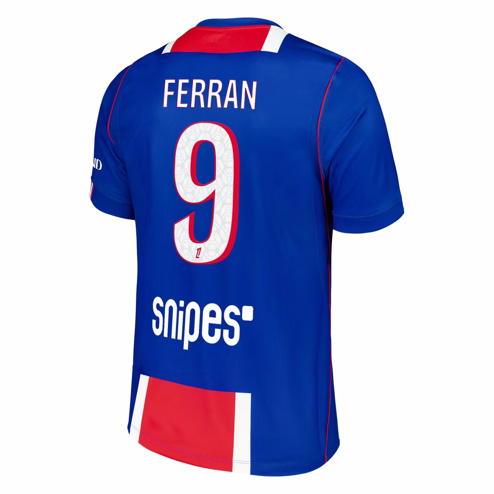 MAILLOT PSG DOMICILE FERRAN TORRES 2026-2027 MAILLOT PSG DOMICILE FERRAN TORRES 2026-2027