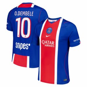 MAILLOT PSG DOMICILE DEMBELE 2026-2027